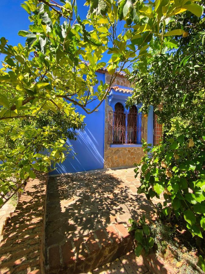Villa Authentique Avec Vue Panoramique A 3 Km De Чефчауен Екстериор снимка
